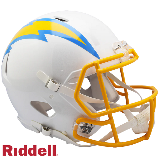 Ladd McConkey Signed Los Angeles Chargers Speed Authentic Full Size Football Helmet