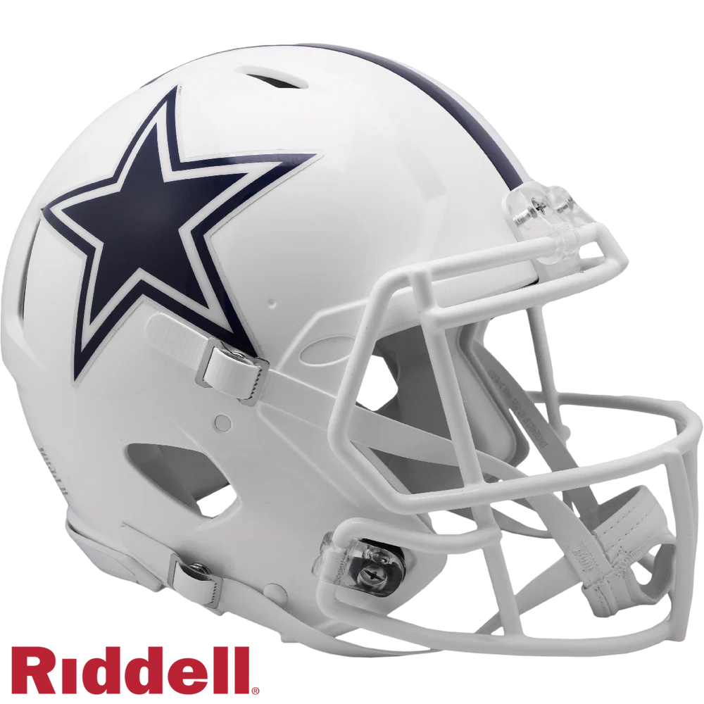 Tony Romo Signed Dallas Cowboys Full Size Authentic 2022 White Alternate Speed Football Helmet