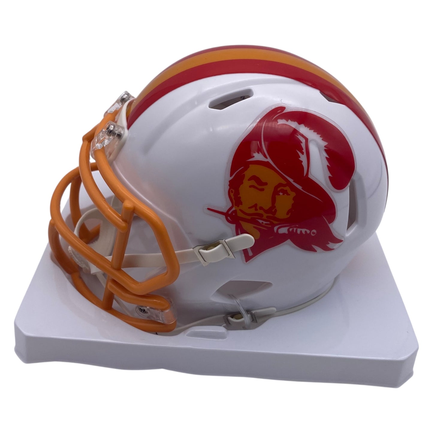 Mike Evans Signed Tampa Bay Buccaneers 50th Anniversary Alternate Speed Mini Helmet