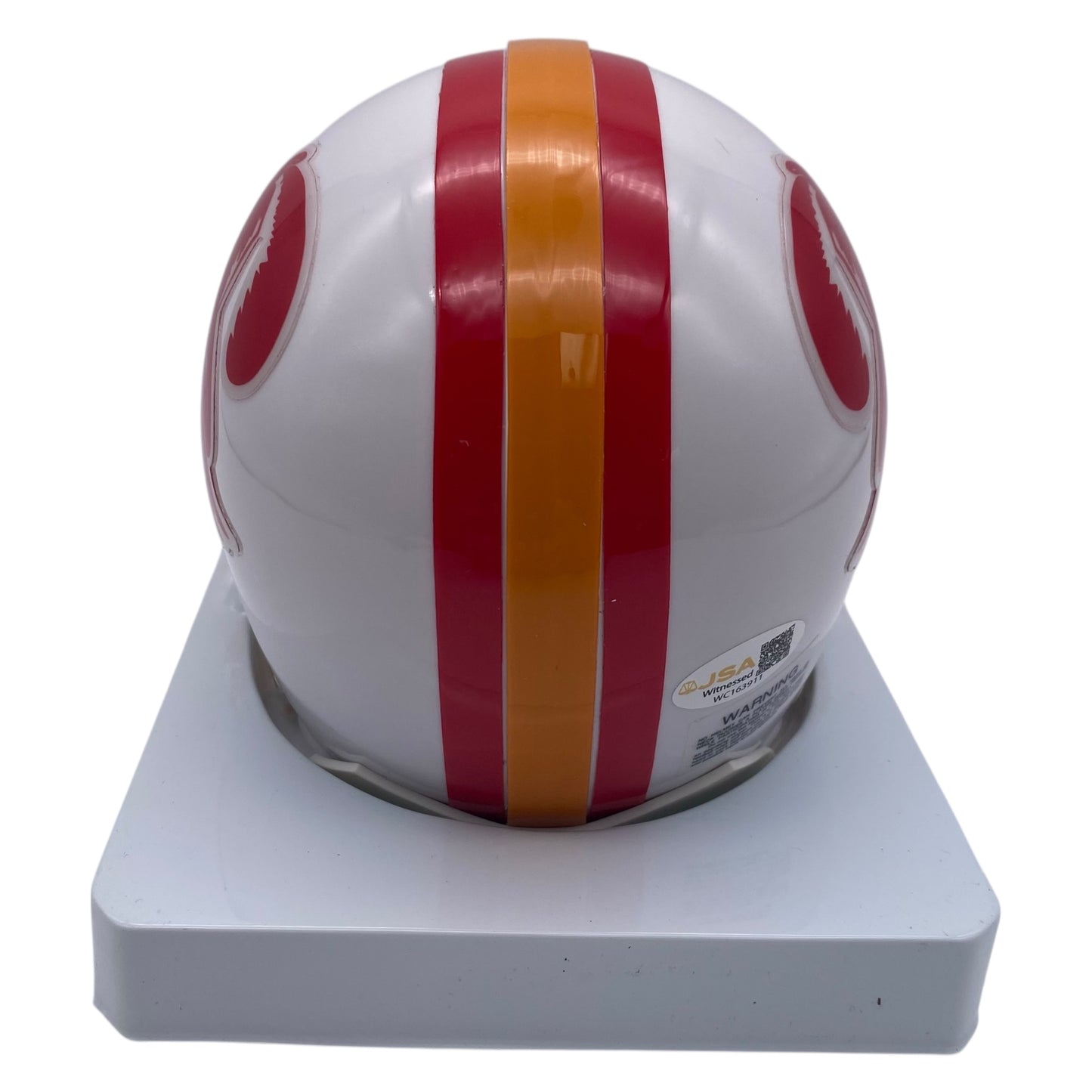 Simeon Rice Signed Tampa Bay Buccaneers Throwback Mini Helmet