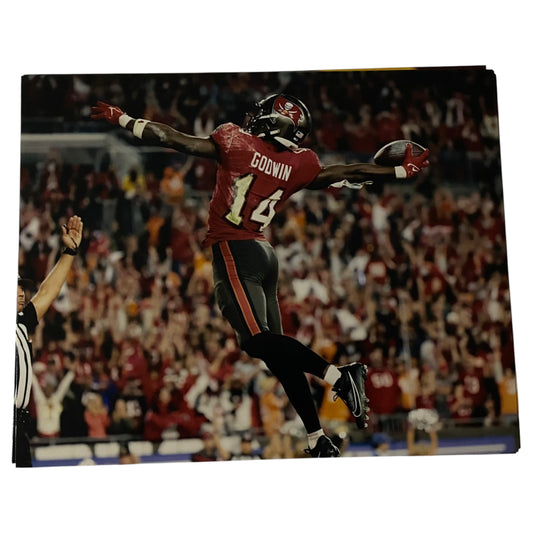 Chris Godwin Signed Tampa Bay Buccaneers 8x10 Photo