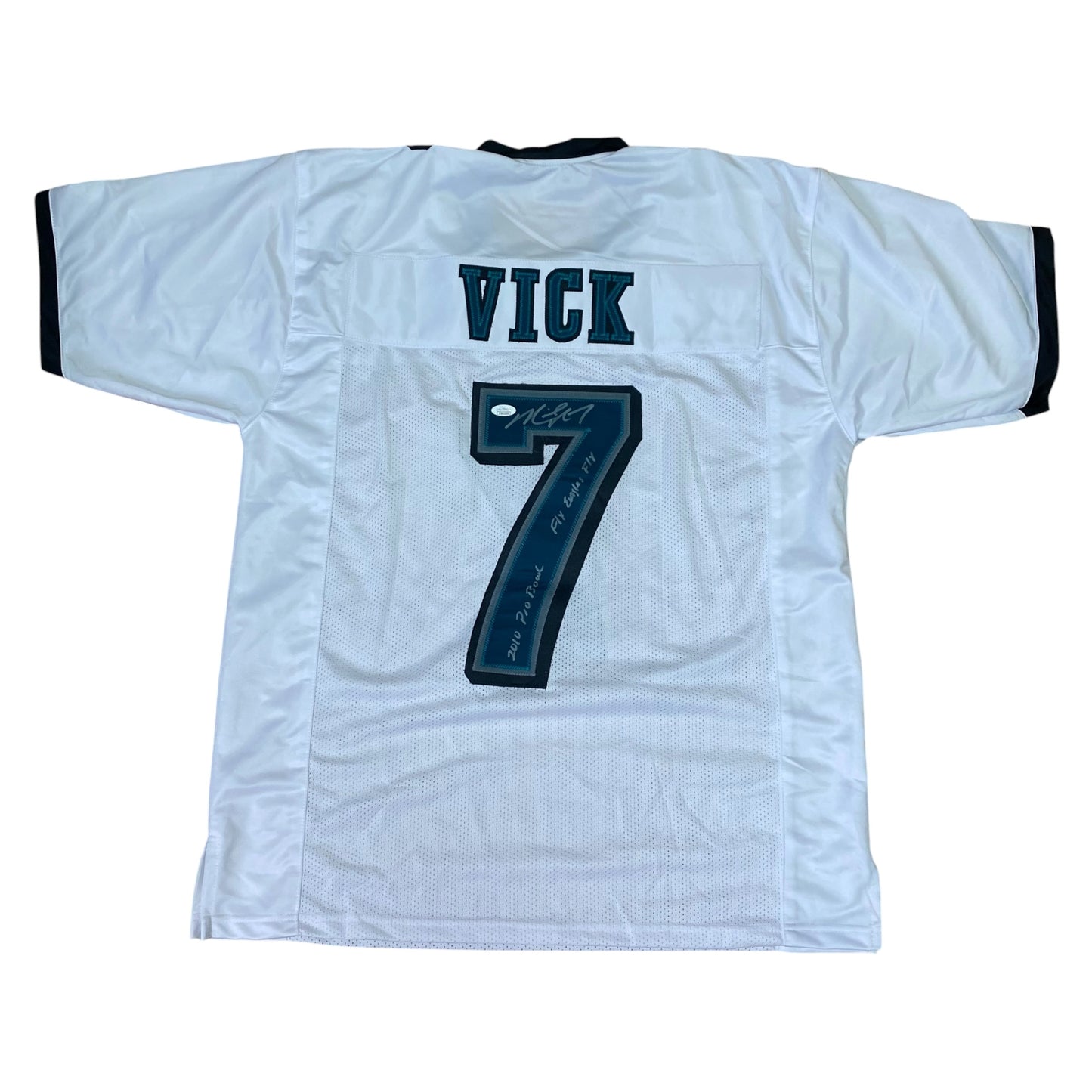 Michael Vick signed White #7 stitched jersey - Philadelphia Eagles QB