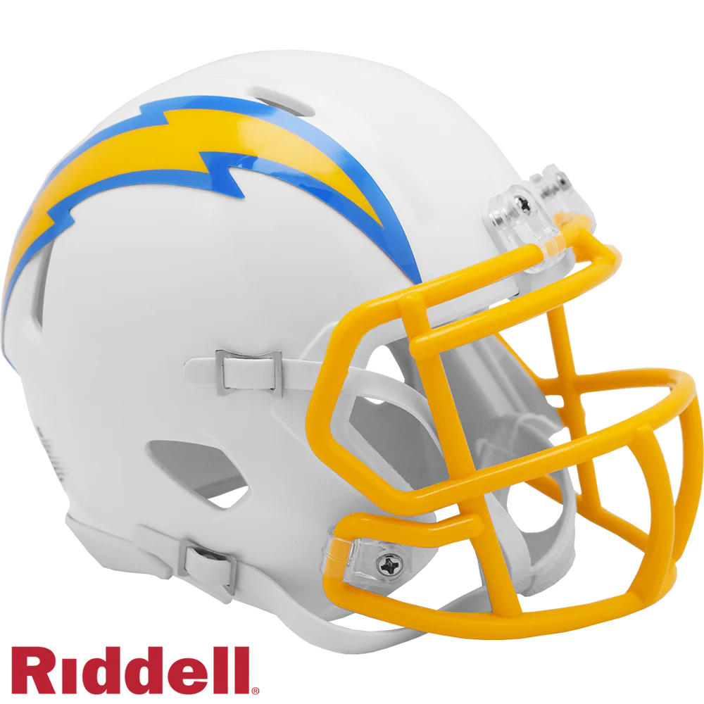 Ladd McConkey Signed Los Angeles Chargers Speed Mini Football Helmet