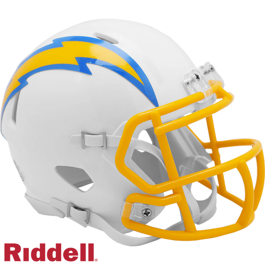 Ladd McConkey Signed Los Angeles Chargers Speed Mini Football Helmet