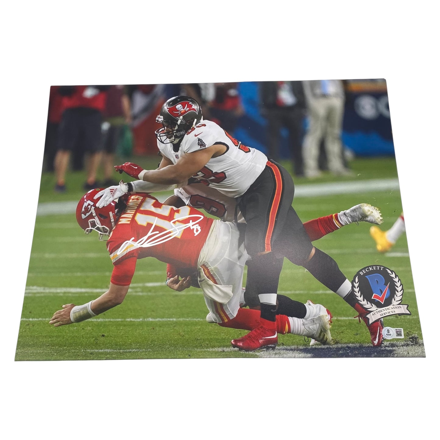 Ndamukong Suh Signed Tampa Bay Buccaneers 16x20 Photo