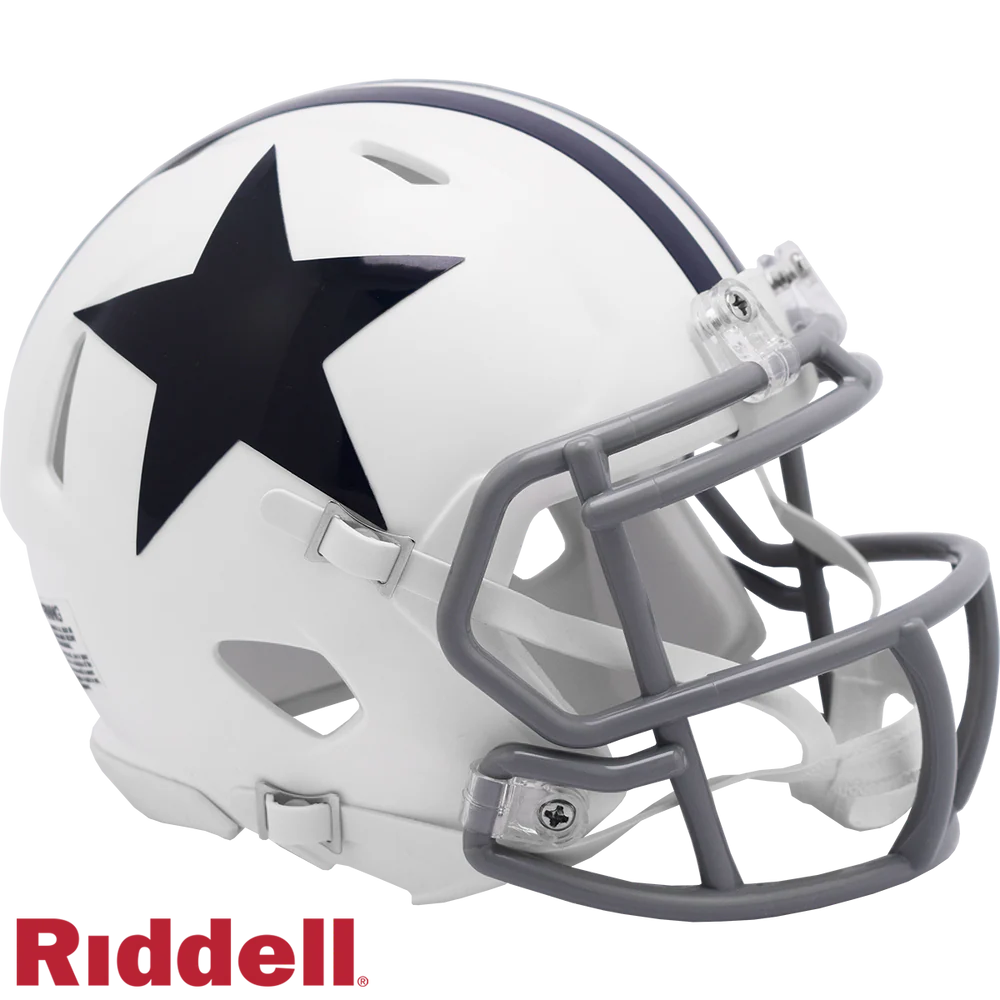 Tony Romo Signed Dallas Cowboys White Alternate Mini Speed Football Helmet