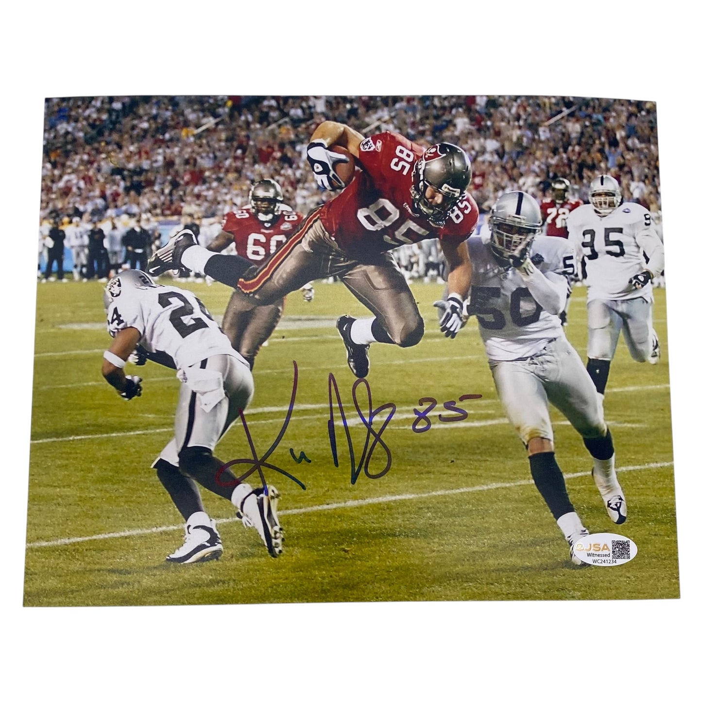 Ken Dilger Signed Tampa Bay Buccaneers 8x10 Photo