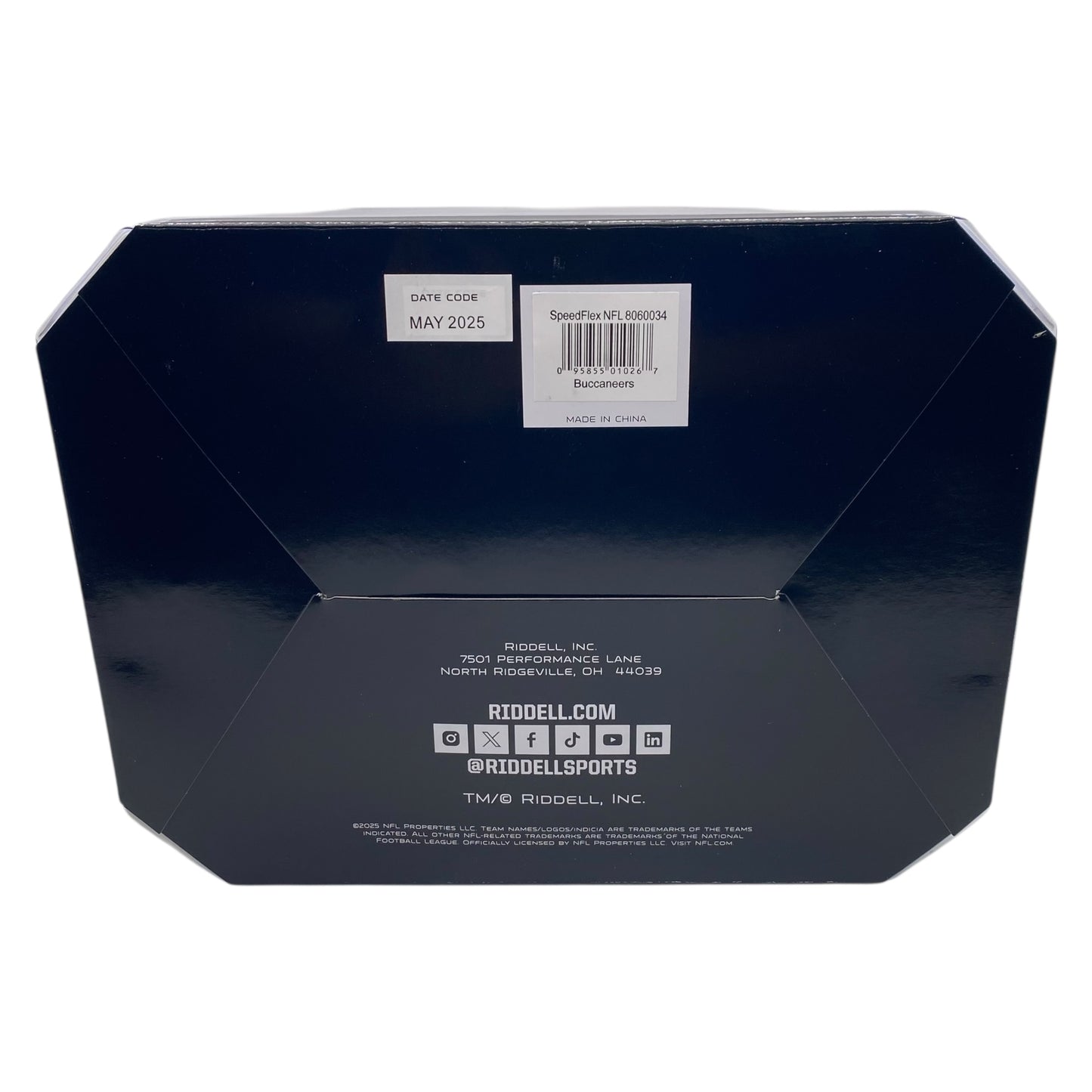 Tez Johnson Signed Tampa Bay Buccaneers MIDI Mid Size SpeedFlex Helmet