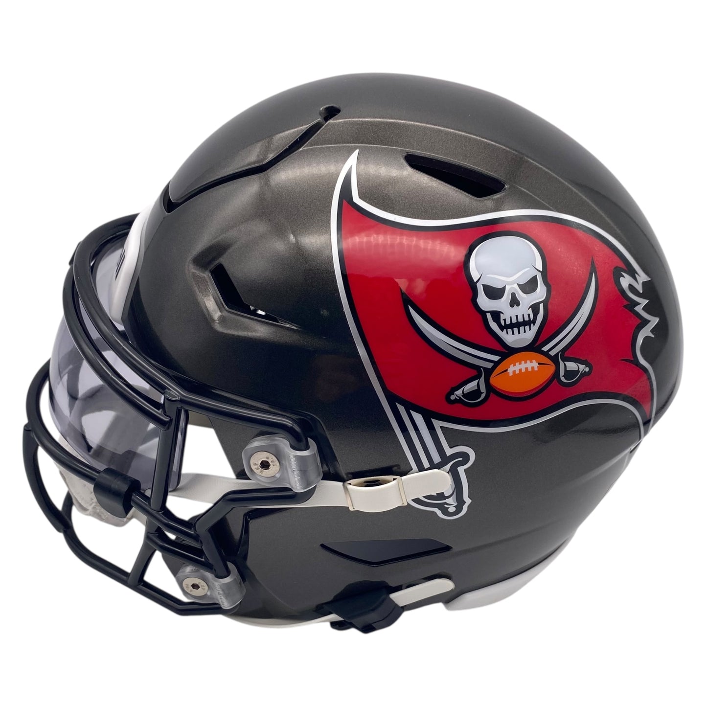 Tez Johnson Signed Tampa Bay Buccaneers MIDI Mid Size SpeedFlex Helmet