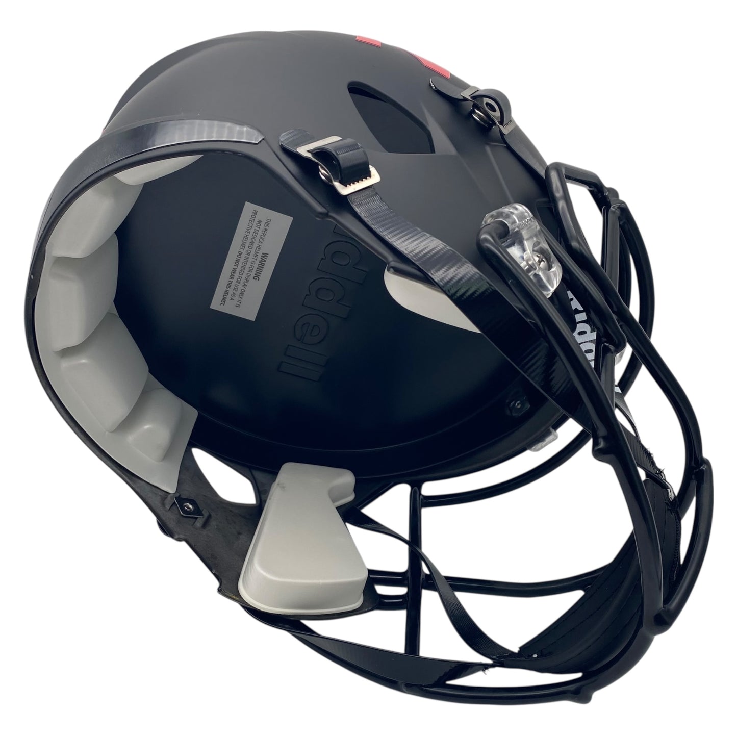 Ndamukong Suh Signed Nebraska Cornhuskers Black Alternate Speed Full Size Replica Helmet