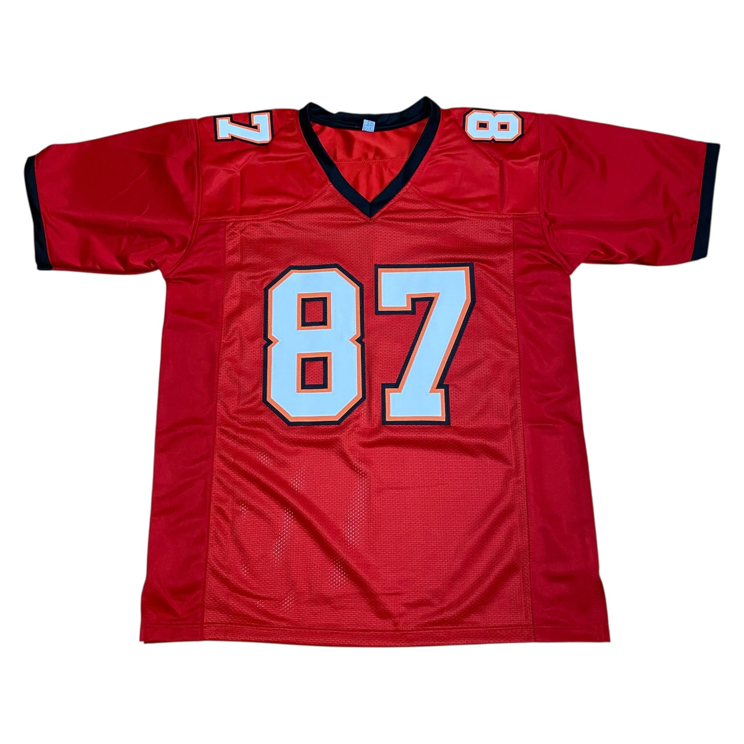 Keenan McCardell Signed Red #87 Stitched Jersey - Tampa Bay Buccaneers WR