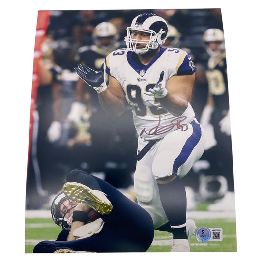 Ndamukong Suh Signed Los Angeles Rams 8x10 Photo