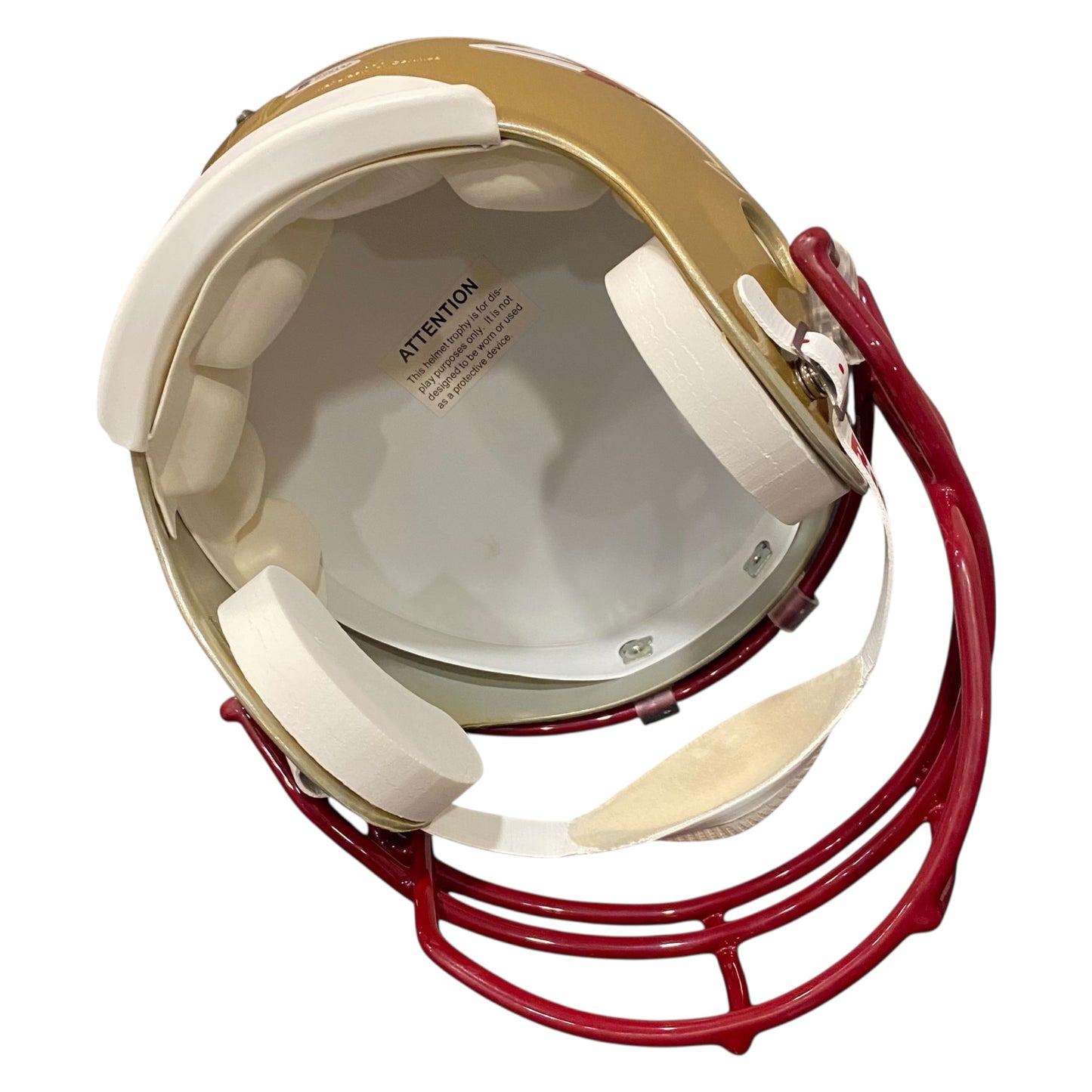 Coach Bobby Bowden and Peter Warrick 1999 National Champs Signed Florida State Seminoles Full Size Replica Football Helmet