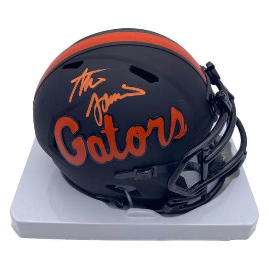Steve Spurrier Signed Florida Gators Mini Speed Football Helmet