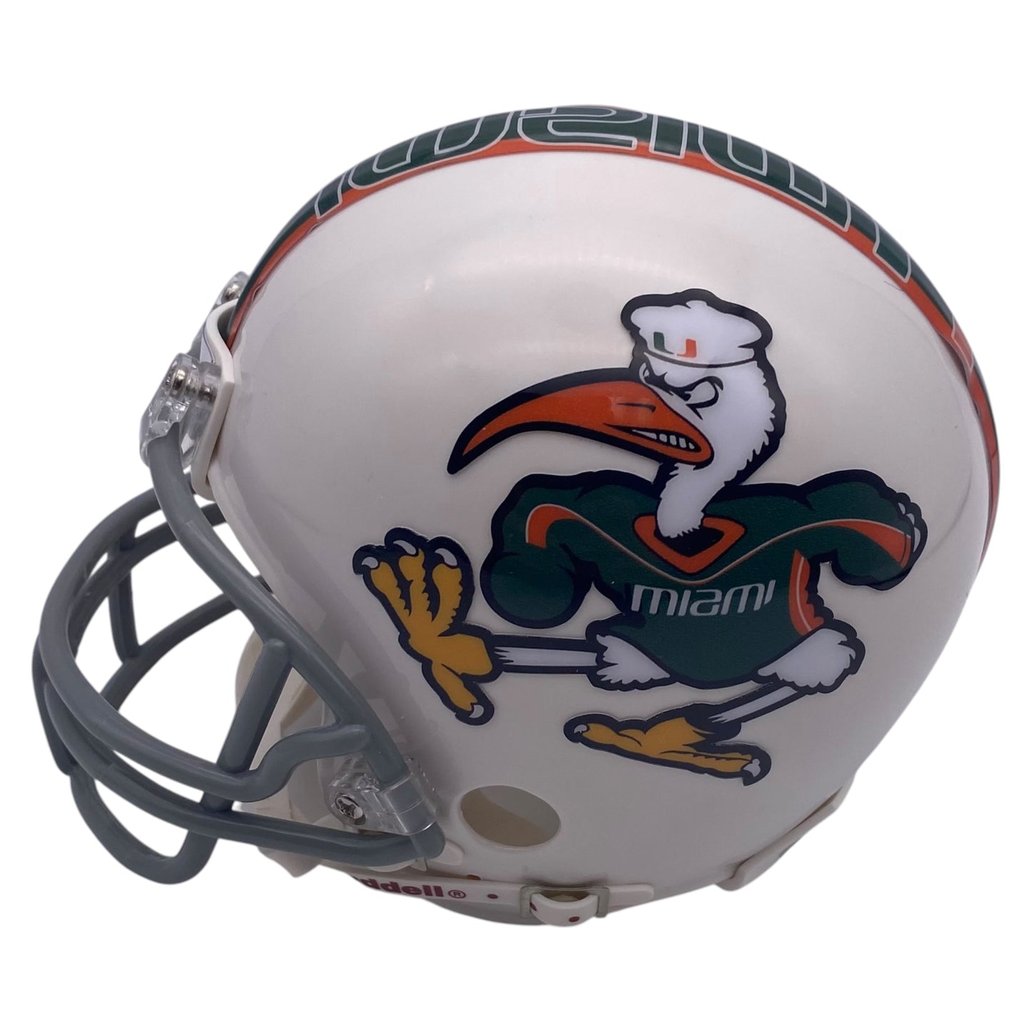 Andre Johnson Signed Miami Hurricanes Alternate Mini Helmet