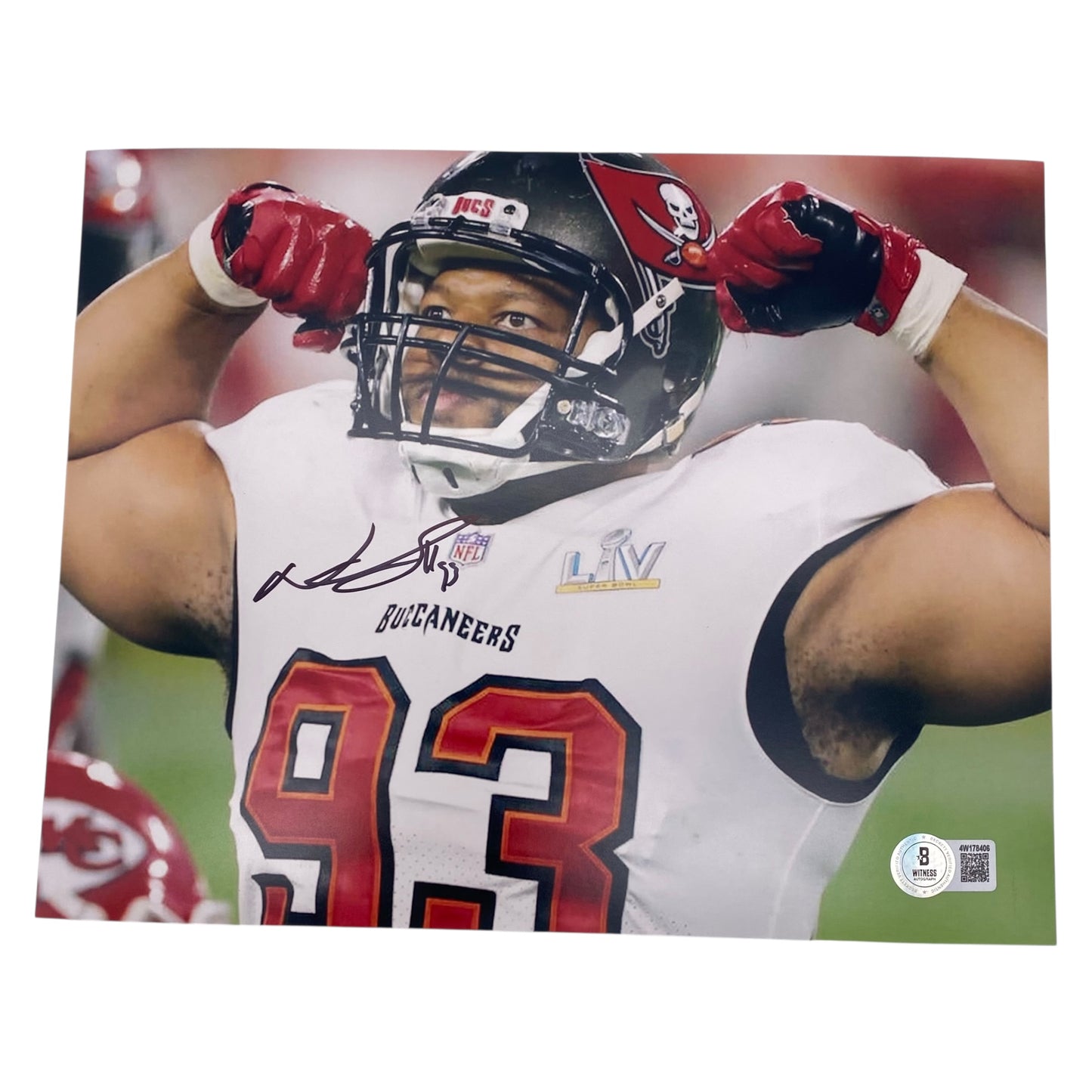 Ndamukong Suh Signed Tampa Bay Buccaneers 8x10 Photo