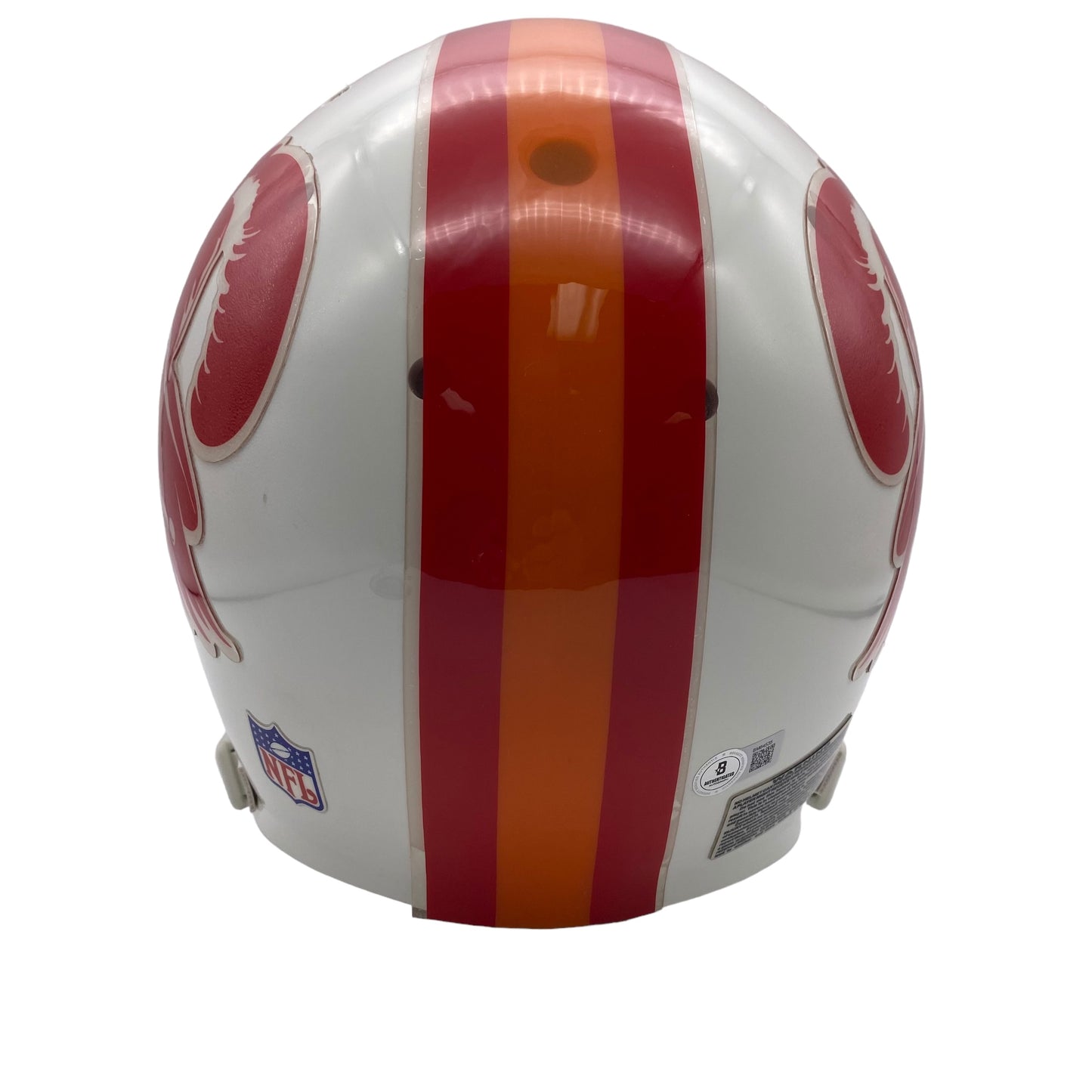 Derrick Brooks Tampa Bay Buccaneers Full Size Authentic On Field 76-96 Game Issue Style Helmet