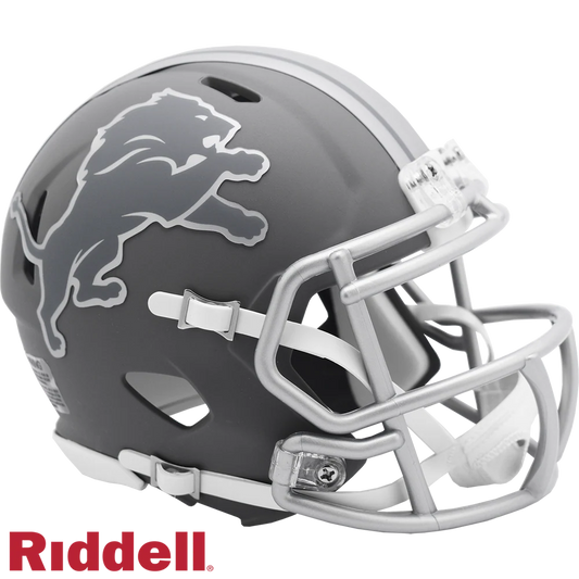 Ndamukong Suh Signed Detroit Lions Slate Alternate Speed Mini Helmet