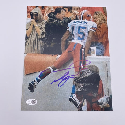 Reidel Anthony Signed Florida Gators 8x10 Photo