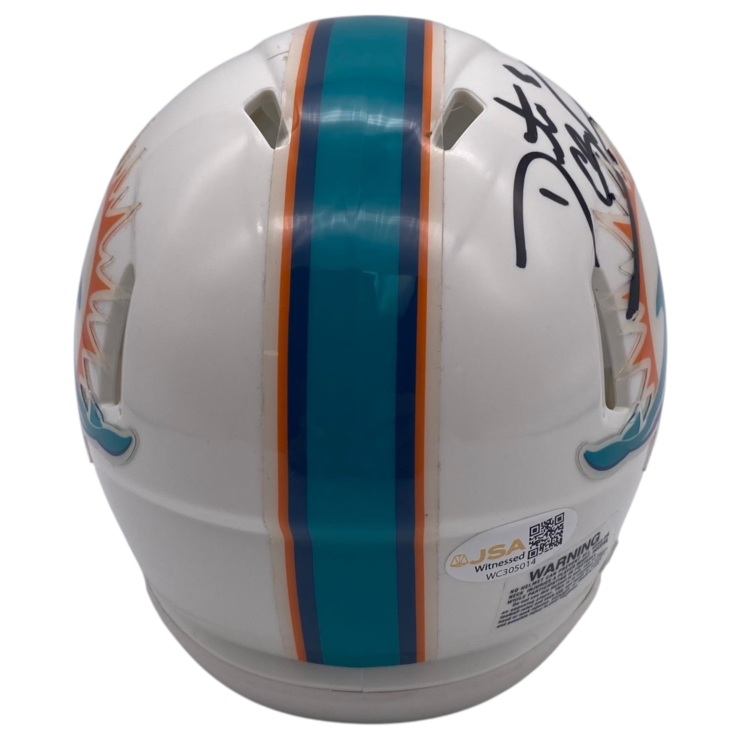 Daunte Culpepper Signed Miami Dolphins Speed Mini Helmet