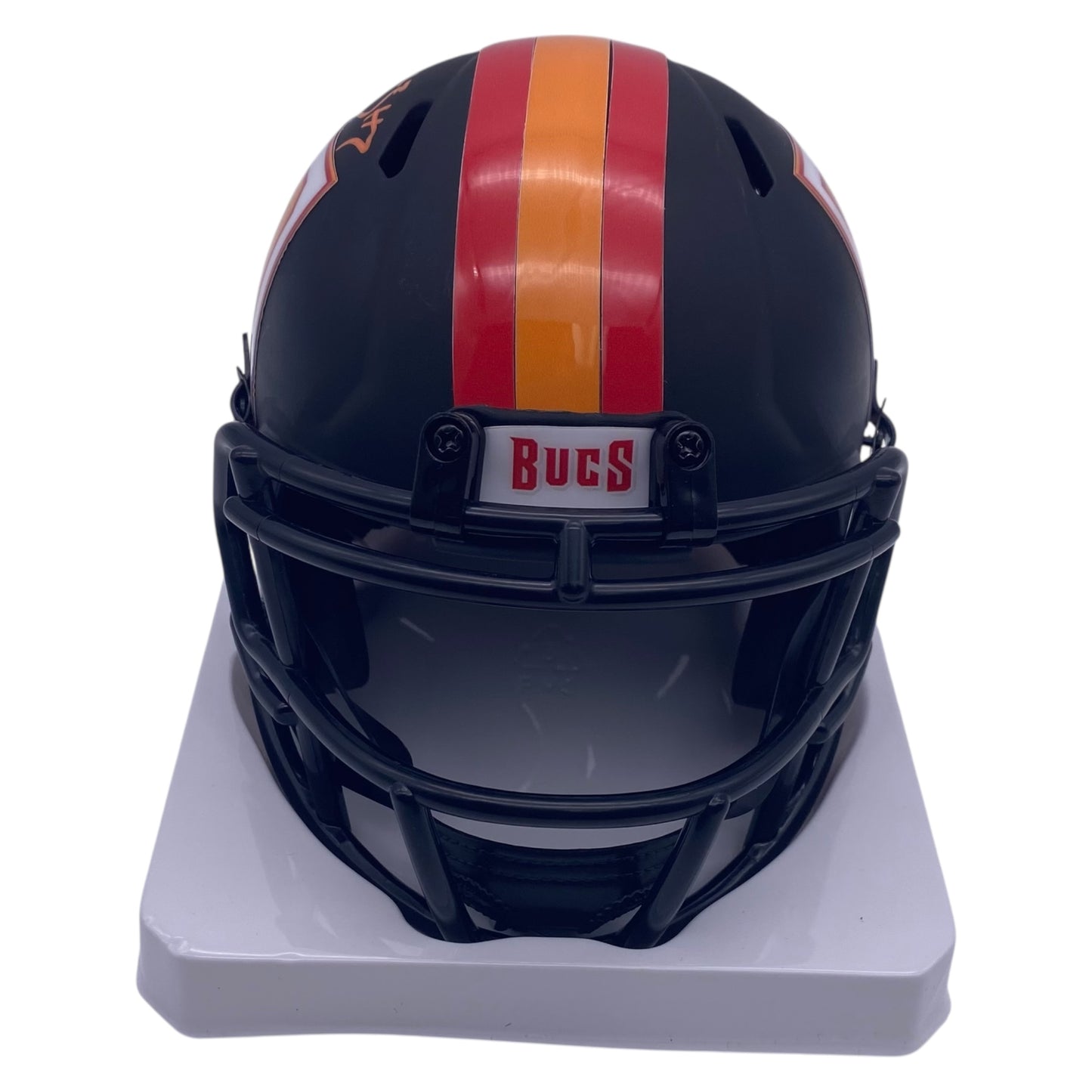 Bucky Irving Signed Tampa Bay Buccaneers 50th Anniversary Alternate Speed Mini Helmet