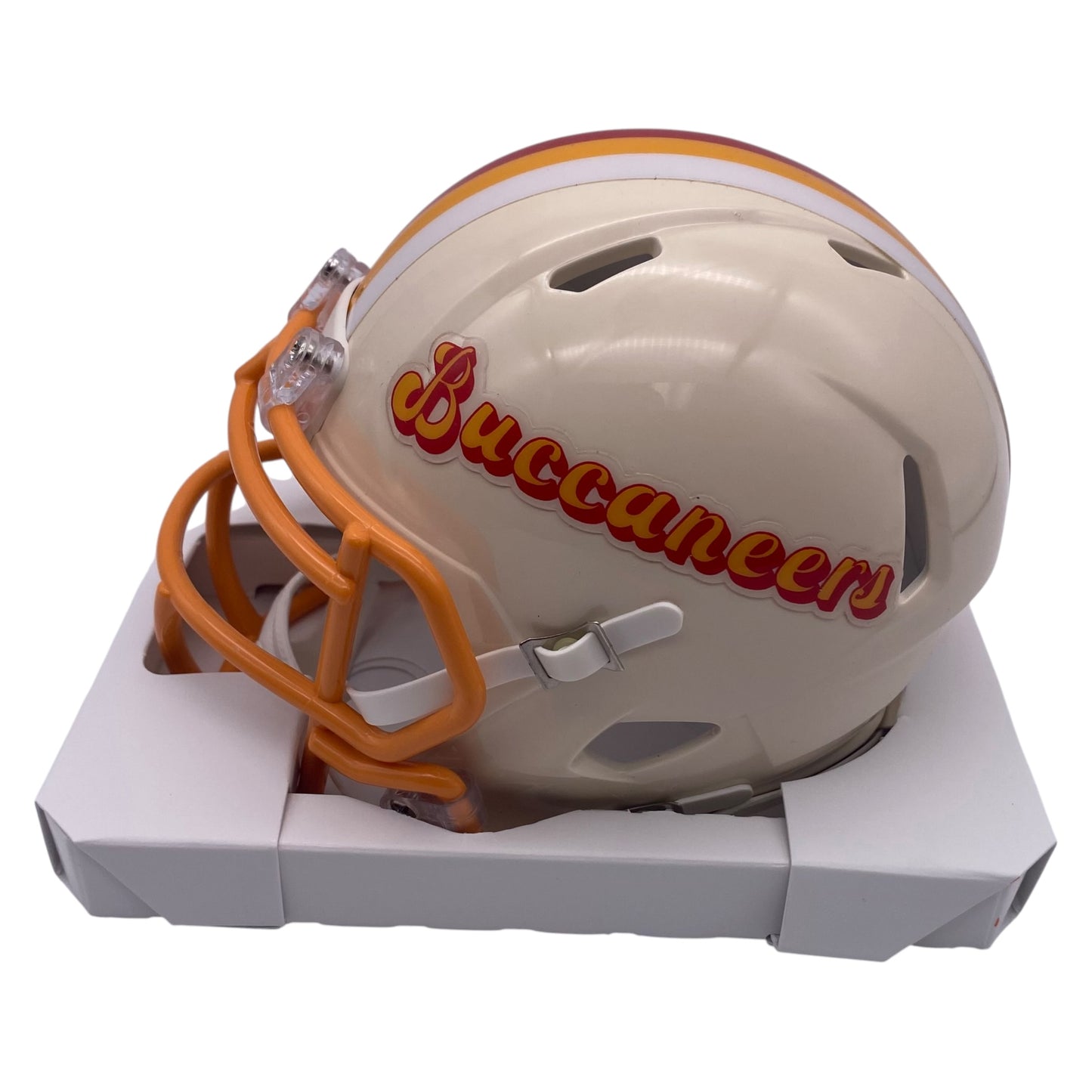 Simeon Rice Signed Tampa Bay Buccaneers Retro Alternate Speed Mini Helmet