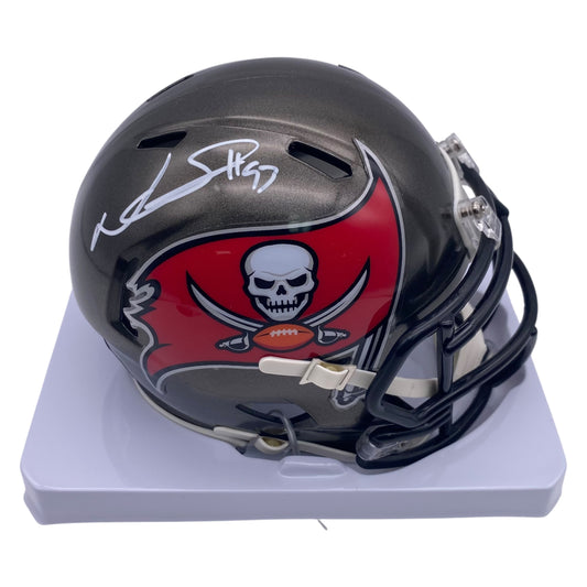 Ndamukong Suh Signed Tampa Bay Buccaneers Speed Mini Helmet