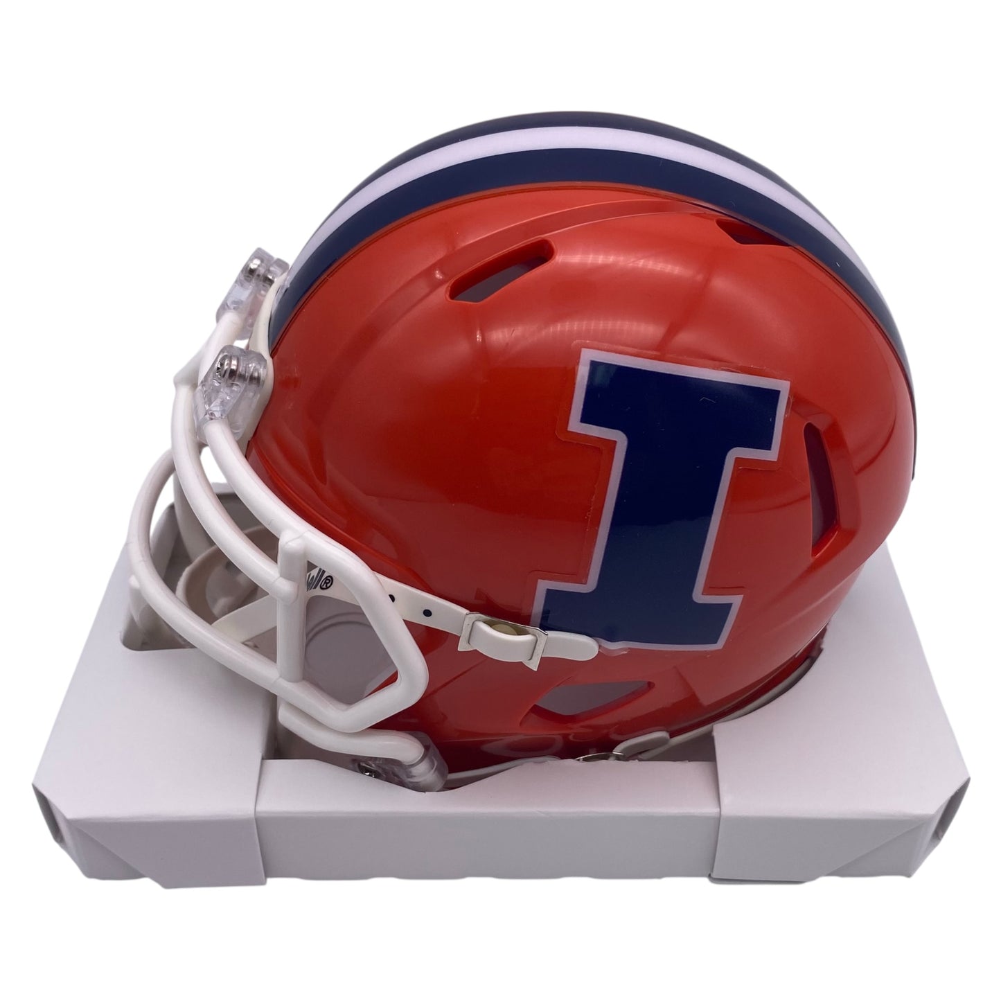 Ken Dilger Signed Illinois Fighting Illini Mini Speed Football Helmet