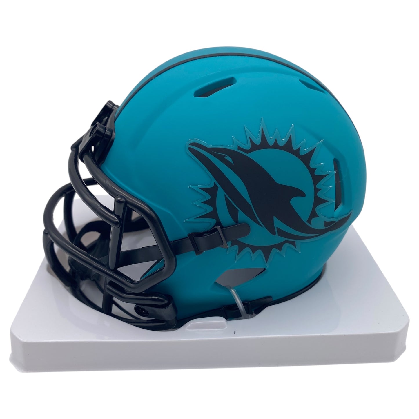 Brian Hartline Signed Miami Dolphins Rave Alternate Speed Mini Helmet