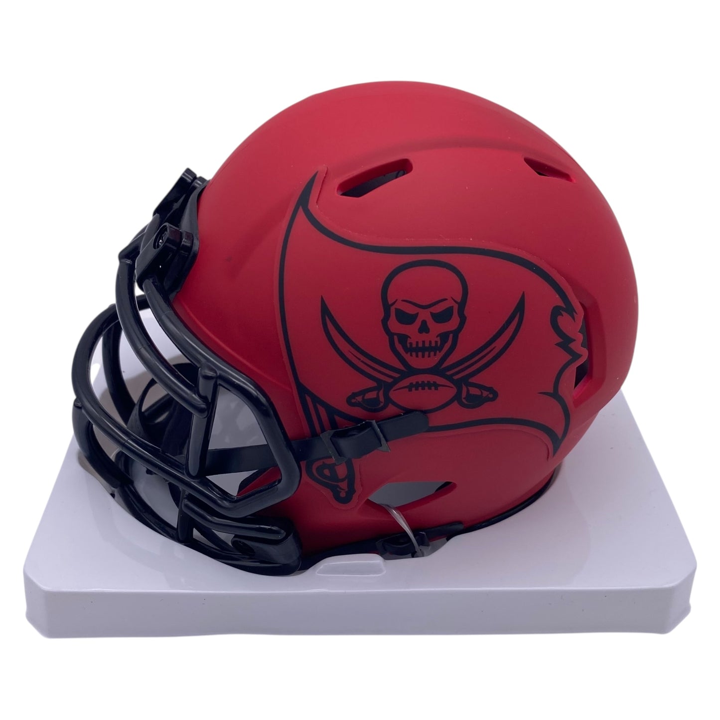 Tez Johnson Signed Tampa Bay Buccaneers Rave Alternate Mini Helmet
