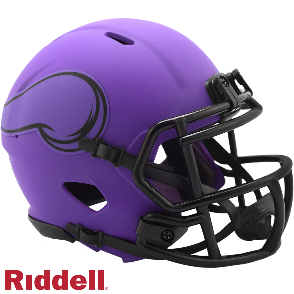 Daunte Culpepper Signed Minnesota Vikings Rave Alternate Speed Mini Helmet