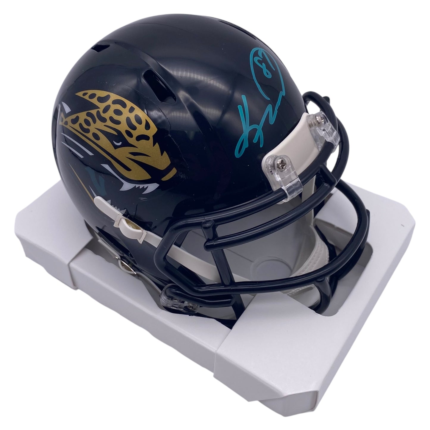 Keenan McCardell Signed Jacksonville Jaguars Mini Speed Football Helmet