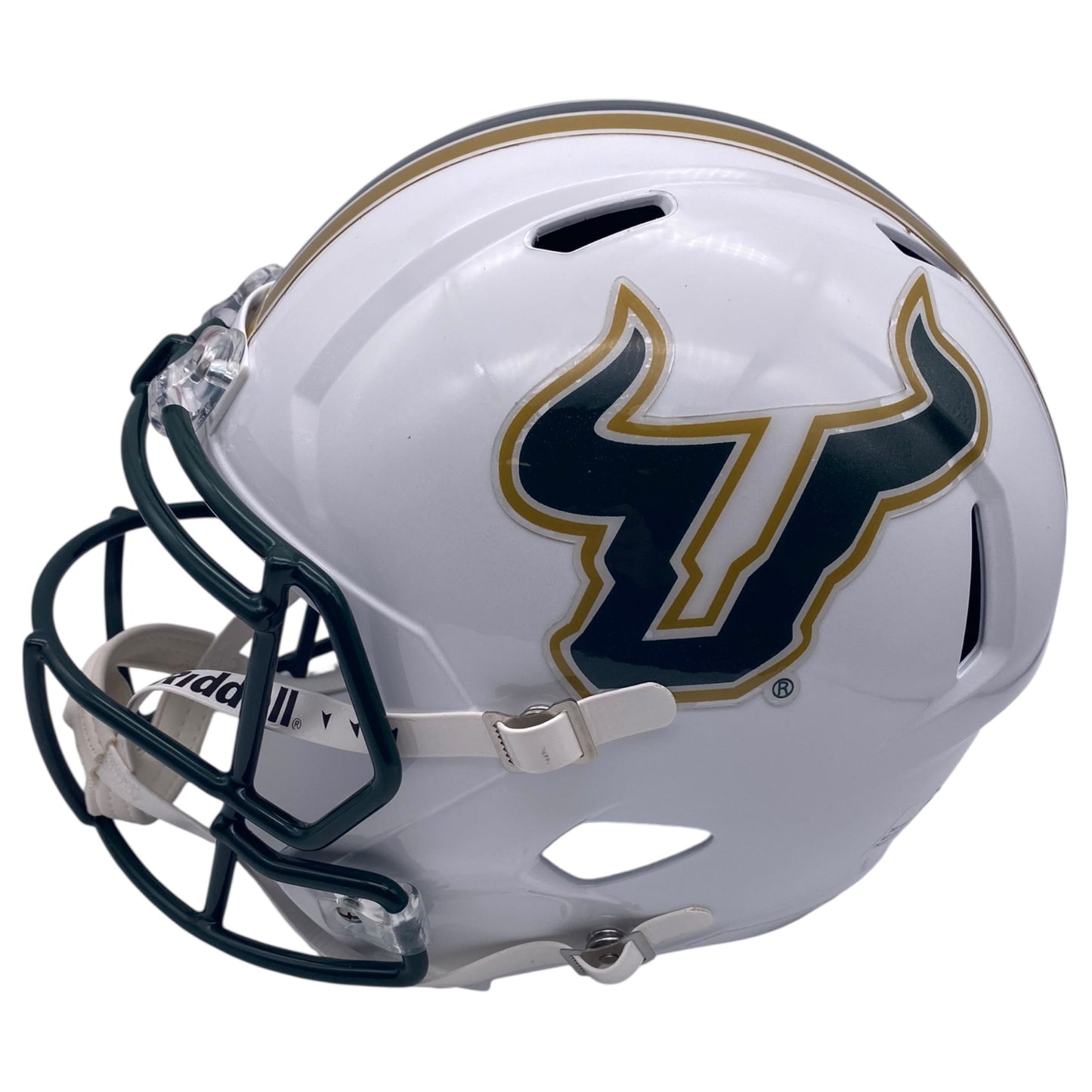 Brian Hartline Signed South Florida Bulls USF Speed Full Size Helmet
