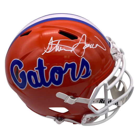 Steve Spurrier Signed Florida Gators Replica Full Size Speed Football Helmet