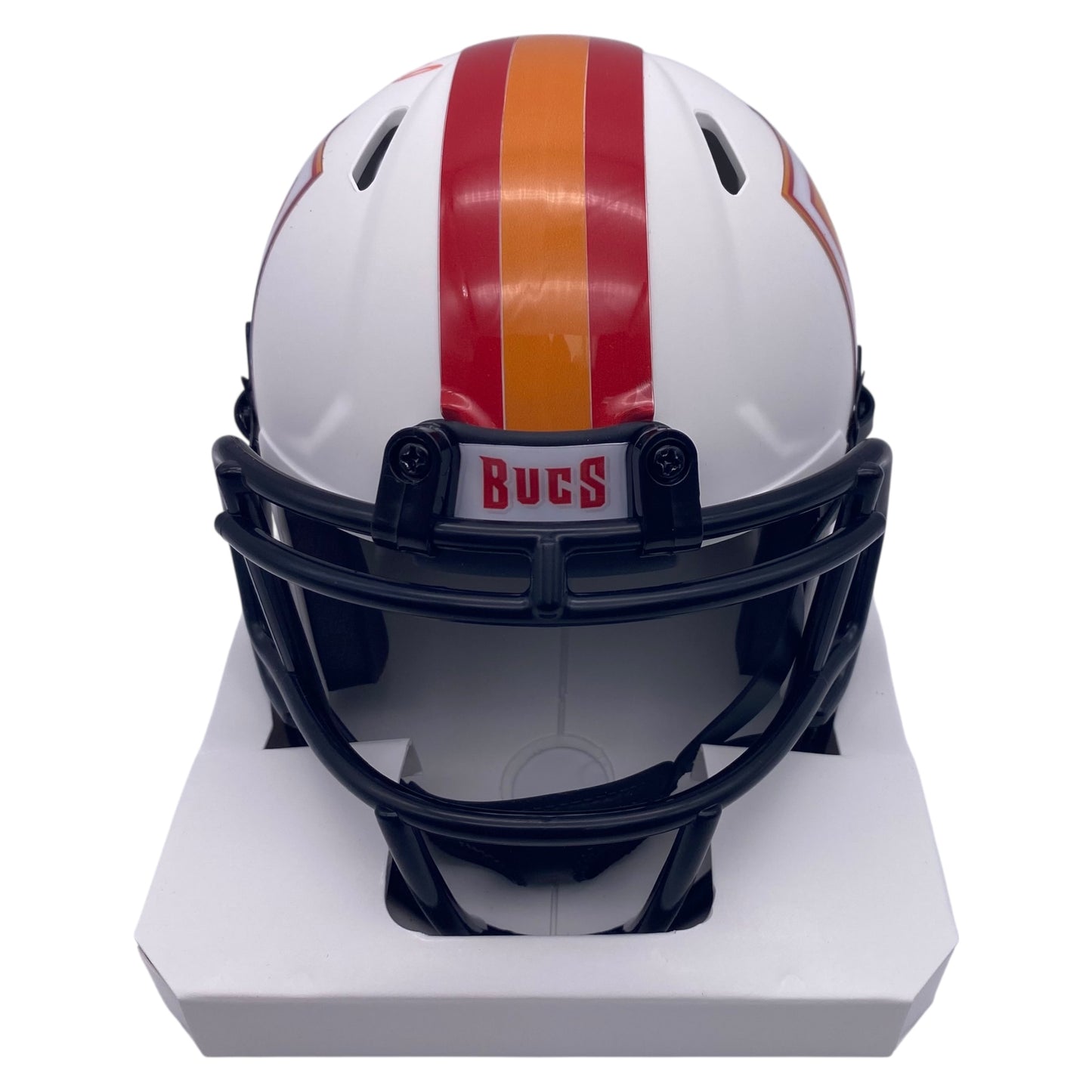 Baker Mayfield Signed Tampa Bay Buccaneers 50th Anniversary Alternate Speed Mini Helmet