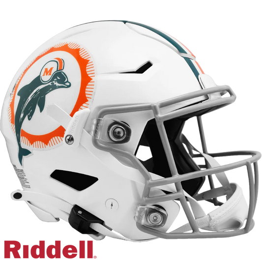 Brian Hartline Signed Miami Dolphins Alternate SpeedFlex Full Size Helmet