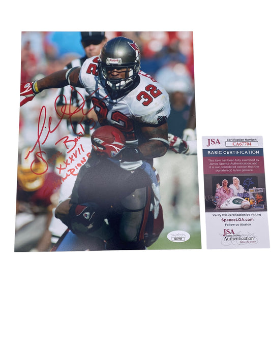 Michael Pittman Signed Tampa Bay Buccaneers 8x10 Photo - SB XXXVII Champs