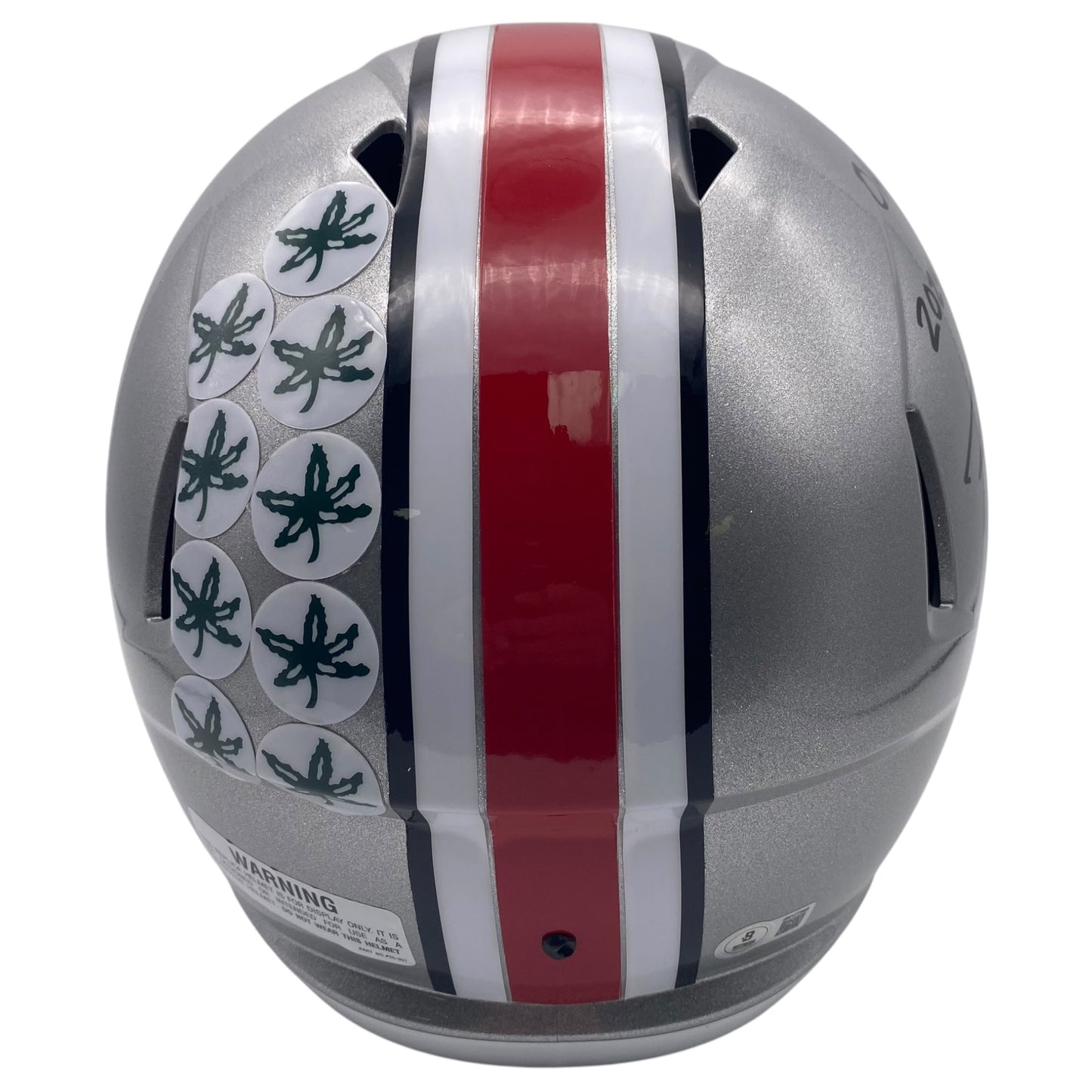 Brian Hartline Signed Ohio State Buckeyes Speed Full Size Helmet