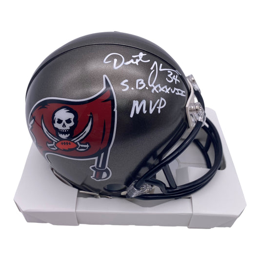 Dexter Jackson Signed Tampa Bay Buccaneers Mini Helmet
