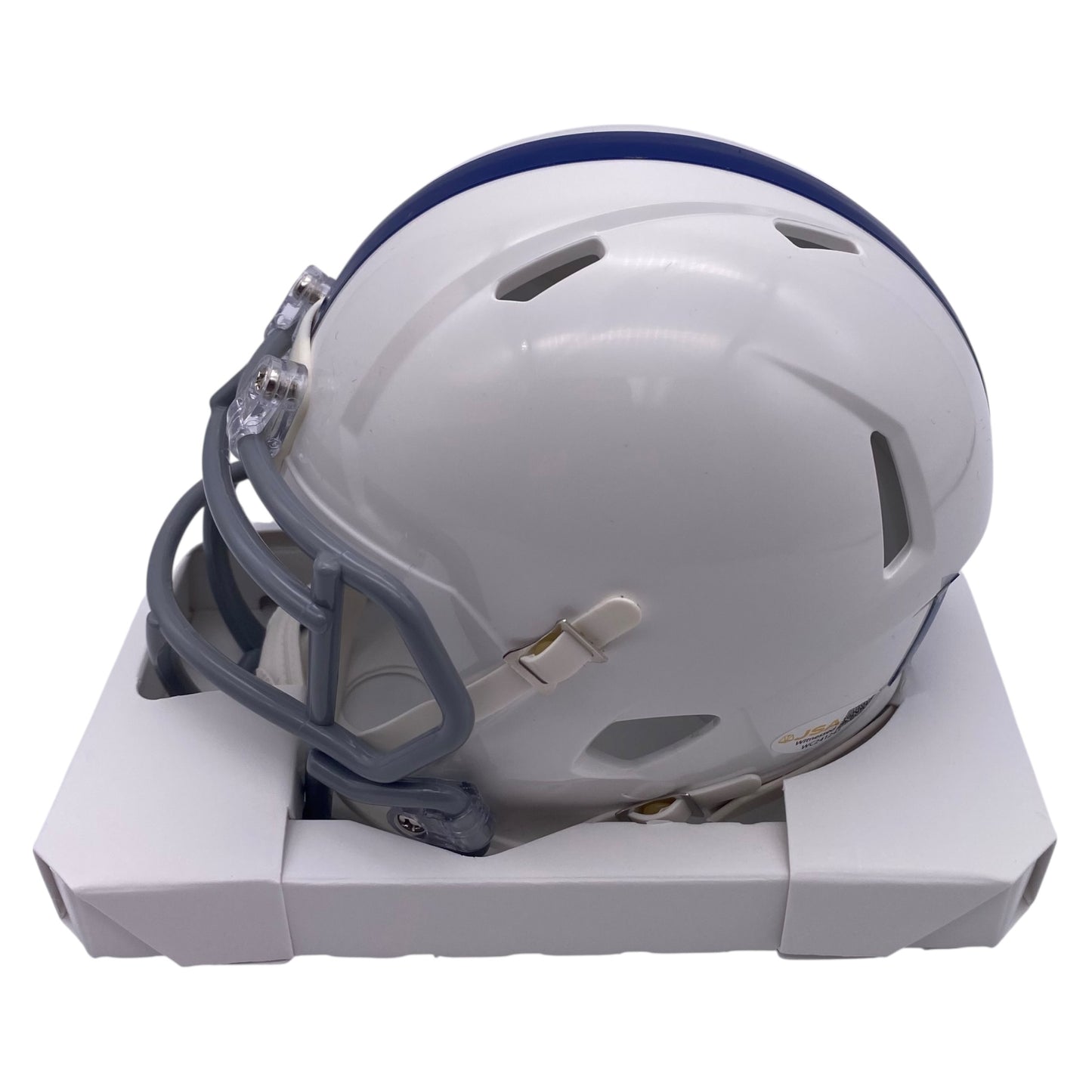 Ken Dilger Signed Indianapolis Colts Throwback Alternate Mini Speed Football Helmet