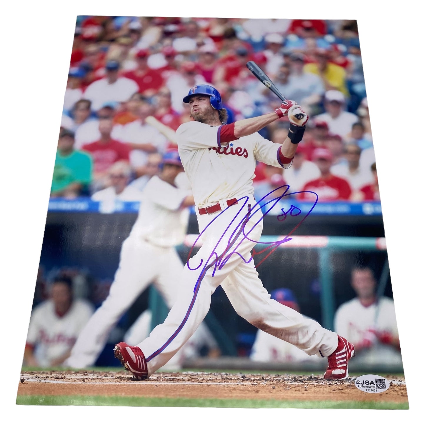 Jayson Werth Signed Philadelphia Phillies 11x14 Photo