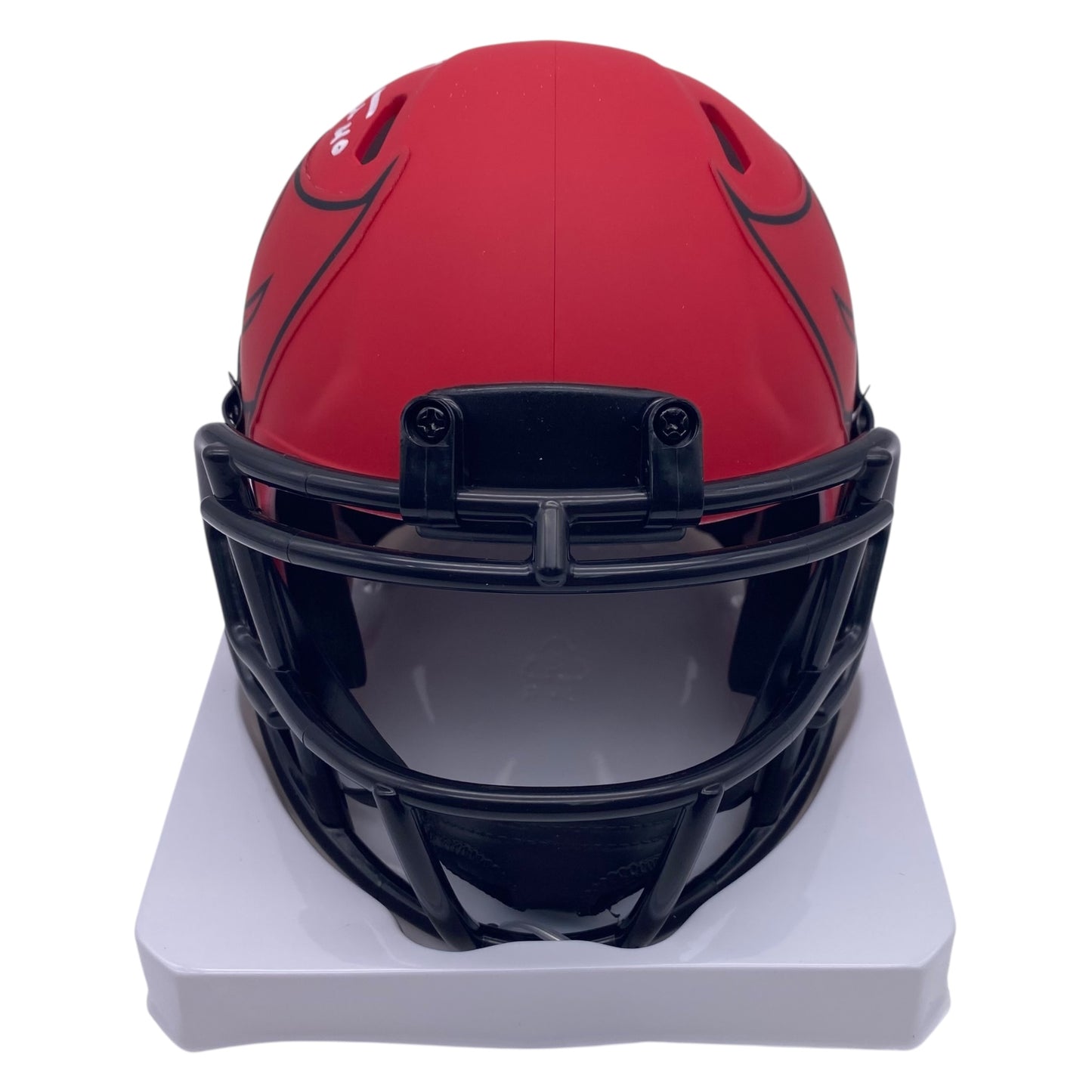 Mike Alstott Signed Tampa Bay Buccaneers Rave Alternate Speed Mini Helmet