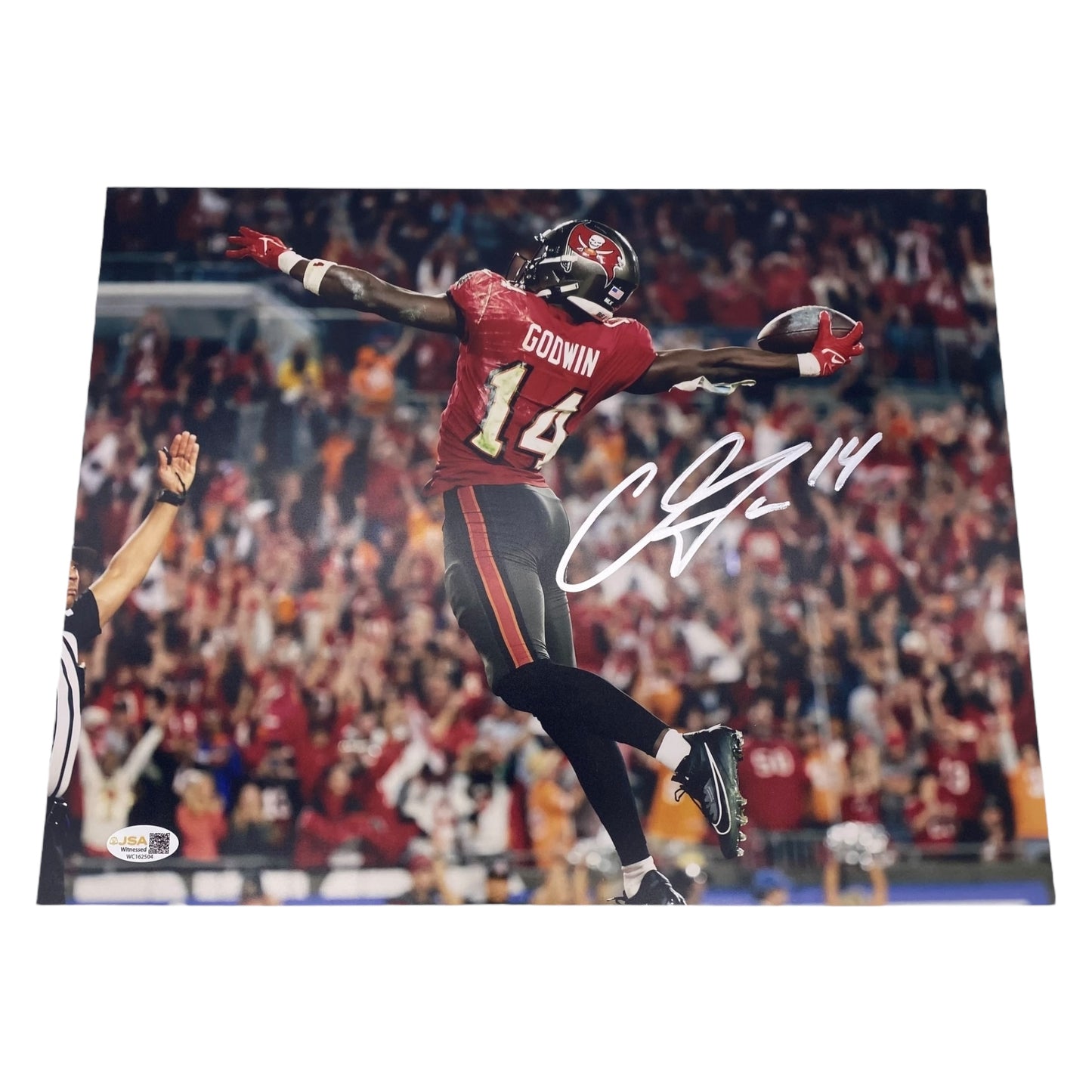Chris Godwin Signed Tampa Bay Buccaneers 11x14 Photo