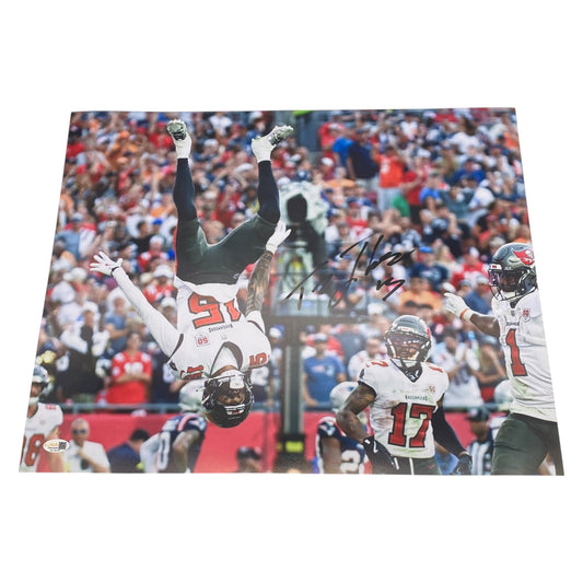Tez Johnson Signed Tampa Bay Buccaneers 16x20 Photo