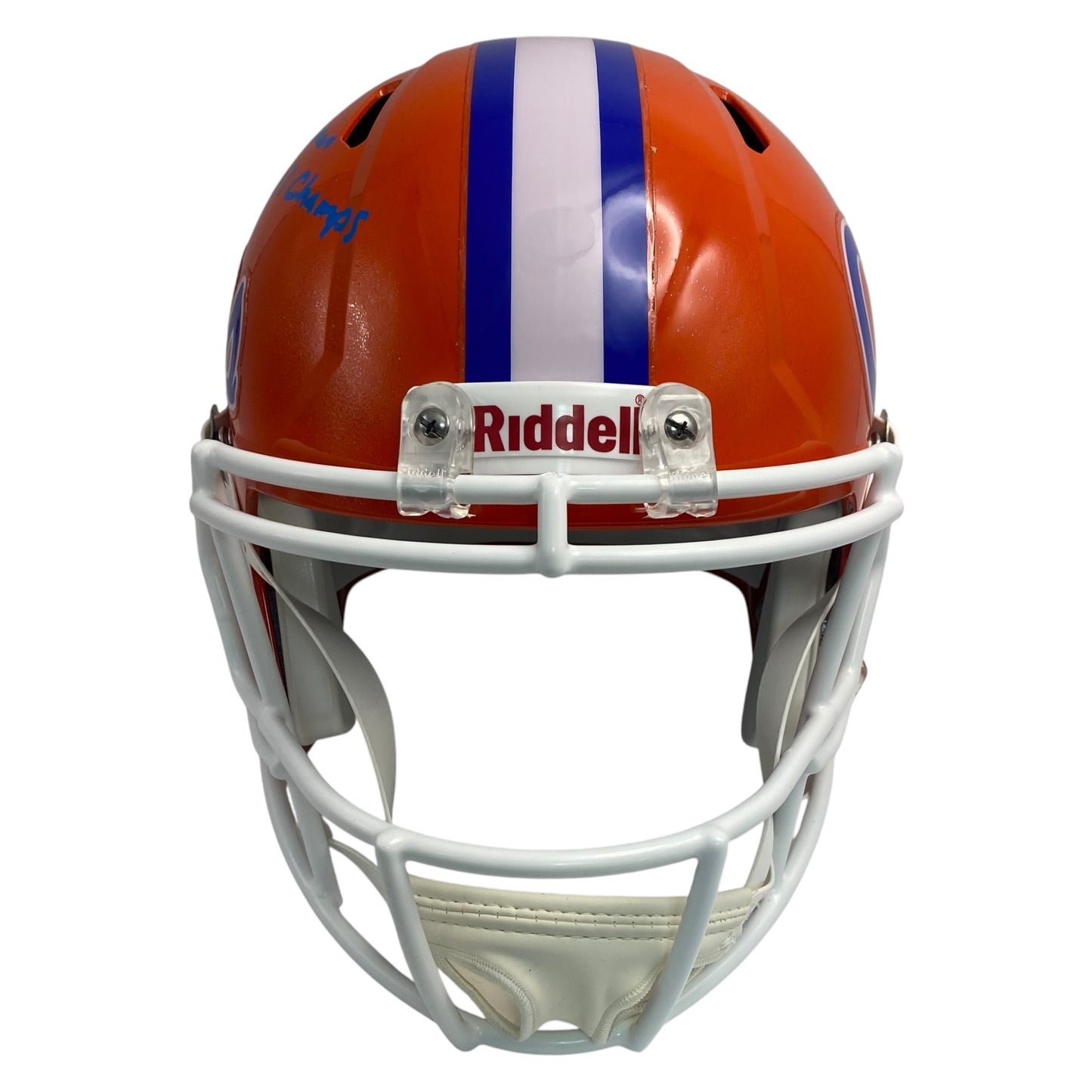 Danny Wuerffel 96 Heisman & National Champions Signed Florida Gators Full Size Replica Football Helmet