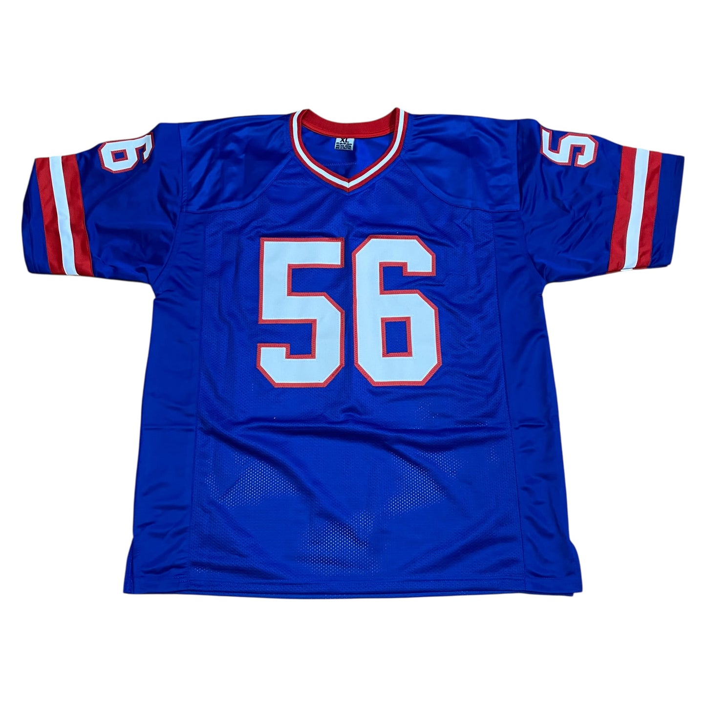 Lawrence Taylor Signed Blue #56 stitched jersey - New York Giants LB