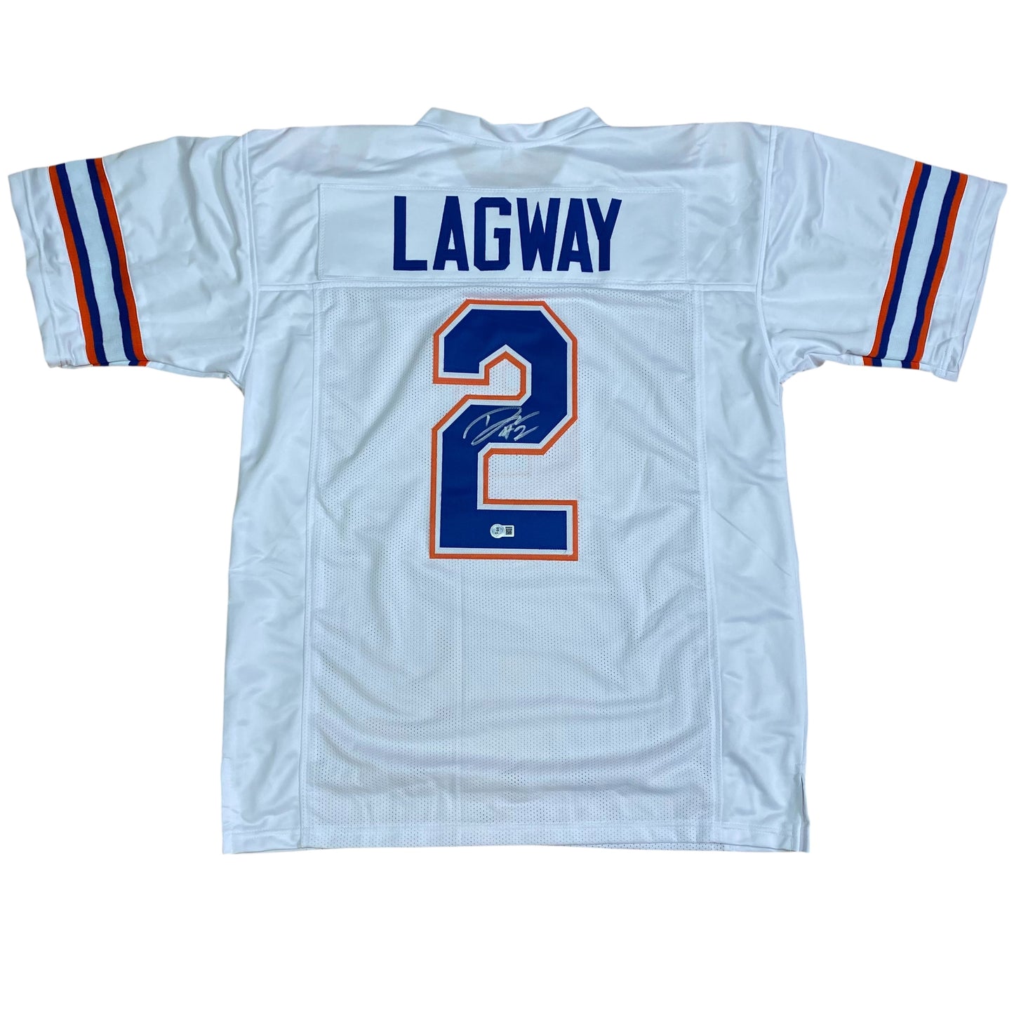 DJ Lagway Signed #2 Stitched Jersey Florida Gators Style White