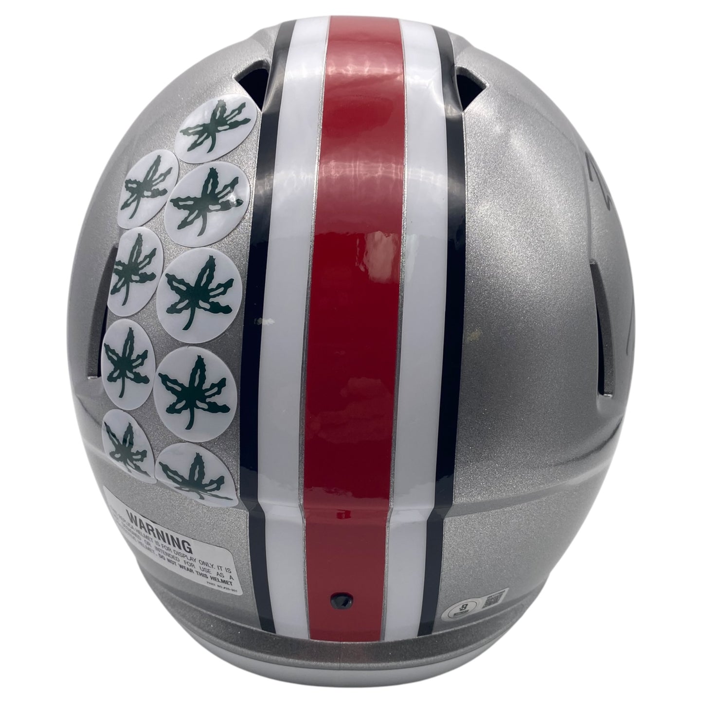 Brian Hartline Signed Ohio State Buckeyes Speed Full Size Helmet