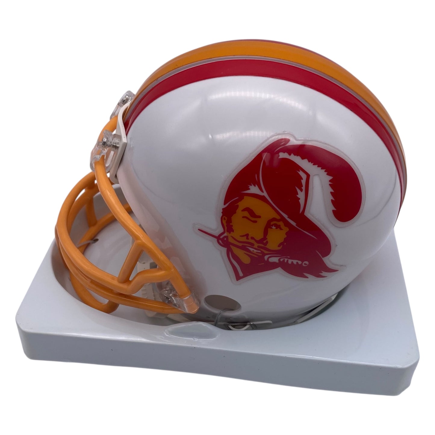 Simeon Rice Signed Tampa Bay Buccaneers Throwback Mini Helmet
