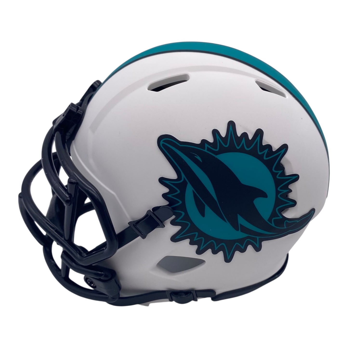 Brian Hartline Signed Miami Dolphins Lunar Eclipse Alternate Speed Mini Helmet
